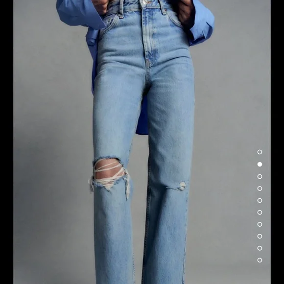 Zara straight leg jeans - Picture 1 of 4